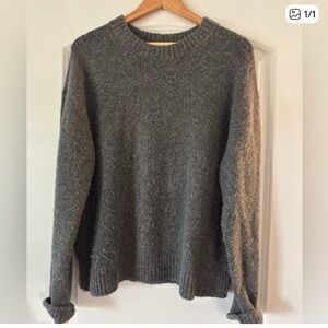 American eagle Cozy Gray Sweater